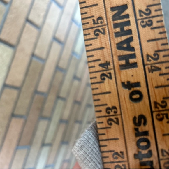 Some Others Thick Wide Leg Beige/Grey Casual Pants - Picture 5 of 5